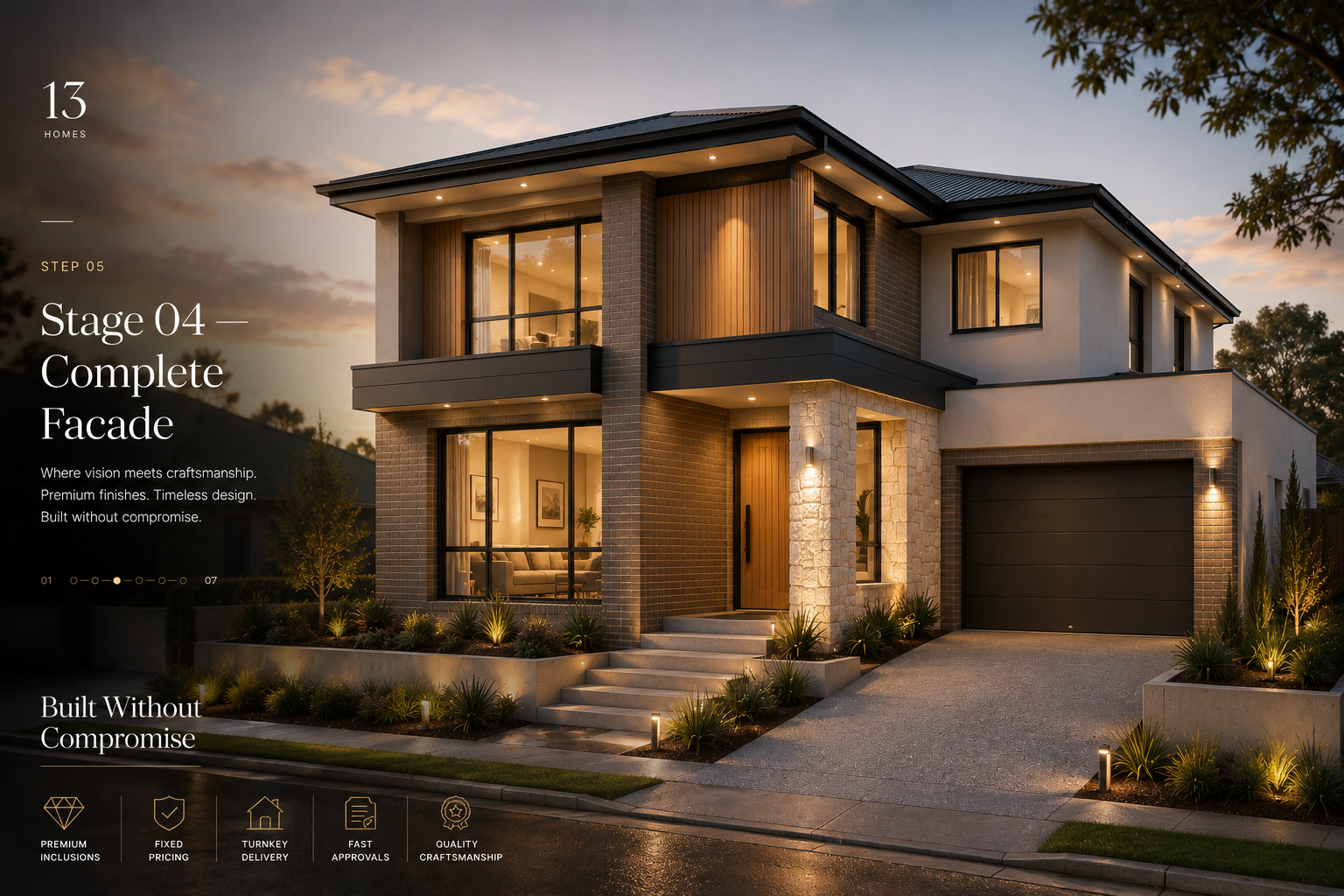 Stage 05 — Complete facade